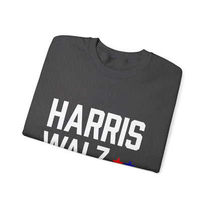 Harris-Walz Harris-Walz Flag Striped Premium Crewneck Sweatshirt