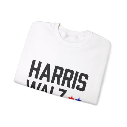 Harris-Walz Harris-Walz Flag Striped Premium Crewneck Sweatshirt