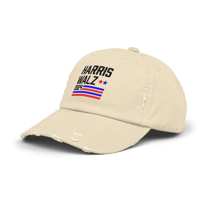 Harris-Walz Flag Striped Cap