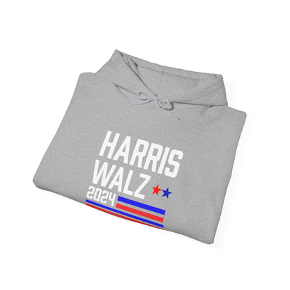 Harris-Walz Flag Striped Premium Hoodie