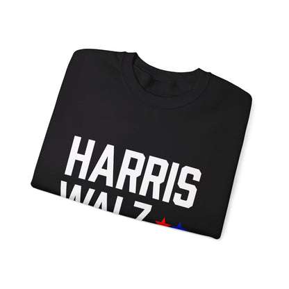 Harris-Walz Harris-Walz Flag Striped Premium Crewneck Sweatshirt