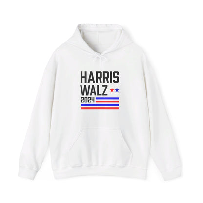 Harris-Walz Flag Striped Premium Hoodie