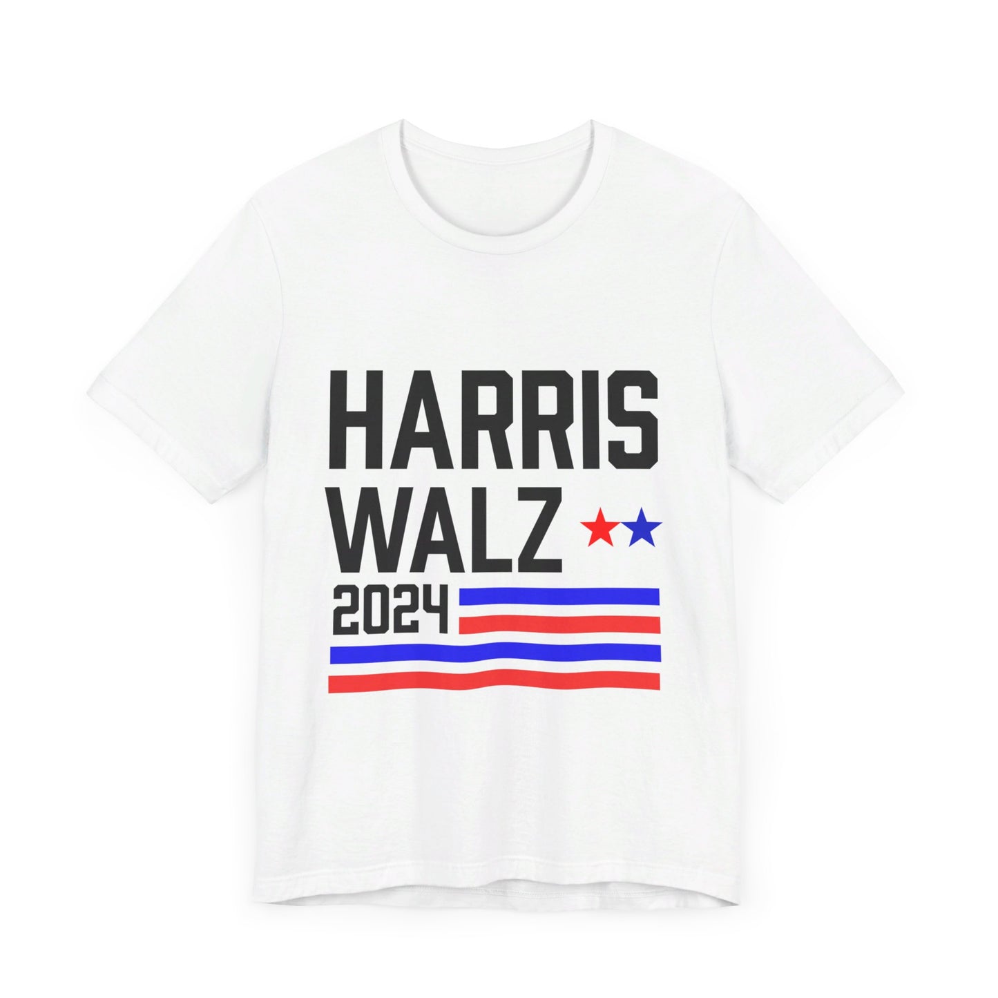 Harris-Walz Striped Flag Premium T-Shirt