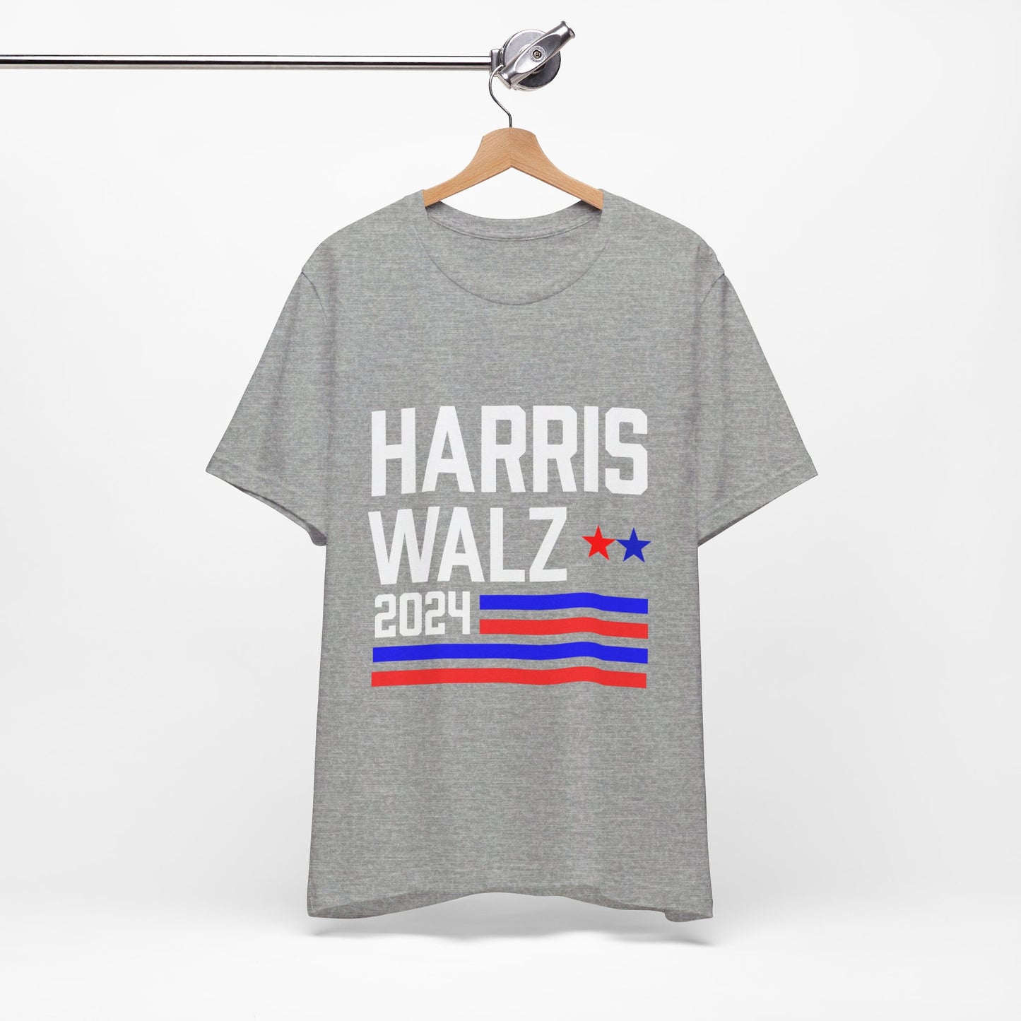 Harris-Walz Striped Flag Premium T-Shirt