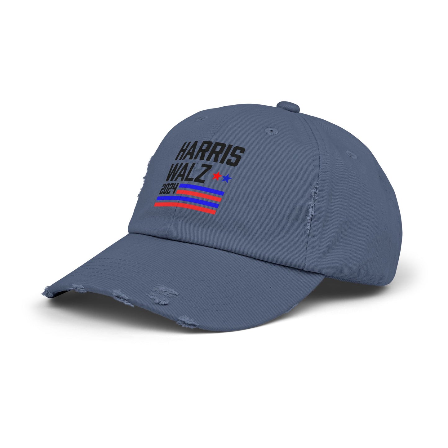 Harris-Walz Flag Striped Cap