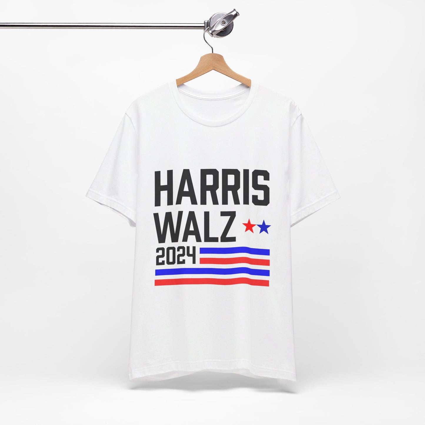 Harris-Walz Striped Flag Premium T-Shirt